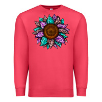 Cardinal sunflower leopard color Premium Sweatshirt - JahusDesignShop
