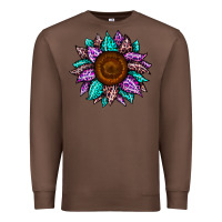 Chestnut sunflower leopard color Premium Sweatshirt - JahusDesignShop