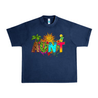 Navy summer aunt Urban Heavy Tee - RanaPortraitStore