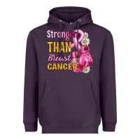Plum Stronger than breast cancer Heavyweight Hoodie - Artiststas