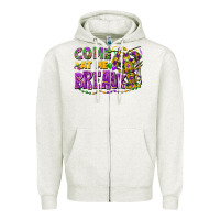 Come At Me Breaux Zipper Hoodie | Teevron