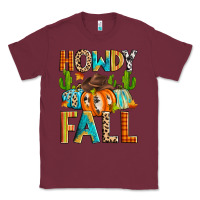 Burgundy howdy fall Classic Tee - Zillion Design Studio