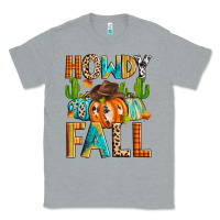 Heather Grey howdy fall Classic Tee - Zillion Design Studio