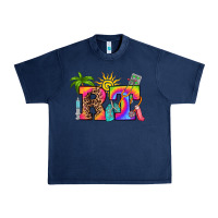 Navy respiratory therapist summer Urban Heavy Tee - RanaPortraitStore