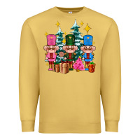 Antique Gold nutcrackers and gifts ado Premium Sweatshirt - AdoDesignShop