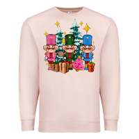 Pale Pink nutcrackers and gifts ado Premium Sweatshirt - AdoDesignShop