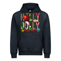 Navy holly jolly teacher Urban Hoodie - NancyCooperArtShop