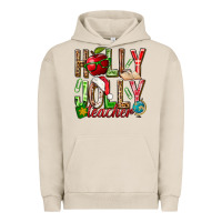 Holly Jolly Teacher Urban Hoodie | Teevron