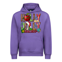 Tulip holly jolly teacher Urban Hoodie - NancyCooperArtShop