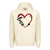 Sandshell valentines day heart Premium Hoodie - MaliasSmallBusiness