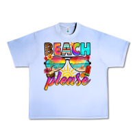 Grape Ice beach please Urban Heavy Tee - RanaPortraitStore