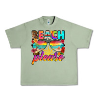 Oil Green beach please Urban Heavy Tee - RanaPortraitStore