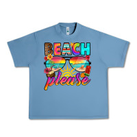 Pebble Blue beach please Urban Heavy Tee - RanaPortraitStore
