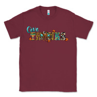 Burgundy give thanks Classic Tee - RanaPortraitStore