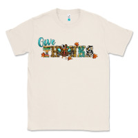 Natural give thanks Classic Tee - RanaPortraitStore