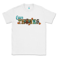 White give thanks Classic Tee - RanaPortraitStore
