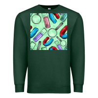 Sciences Seamless Pattern Premium Sweatshirt | Teevron
