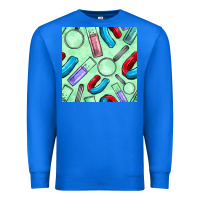 True Royal sciences seamless pattern Premium Sweatshirt - BundleAndBundleShop