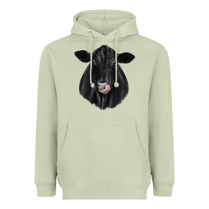 Black Angus Heavyweight Hoodie by JahusDesignShop | Teevron
