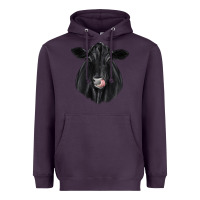 Plum black angus Heavyweight Hoodie - JahusDesignShop