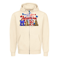Sandshell American mama Zipper Hoodie - Neo Western
