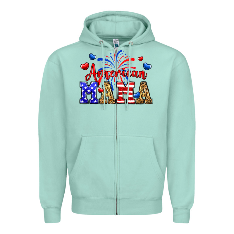 American Mama Zipper Hoodie by Neo Western | Teevron