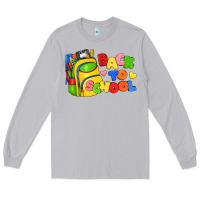 Moon Dust back to school with school bag Long Sleeve Tee - texasbilliewilder