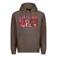 Coffee valentine vibes Premium Hoodie - MaliasSmallBusiness
