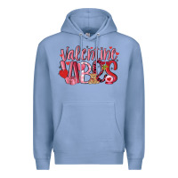 Colony Blue valentine vibes Premium Hoodie - MaliasSmallBusiness