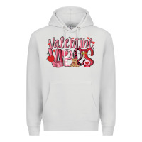 Dove Grey valentine vibes Premium Hoodie - MaliasSmallBusiness