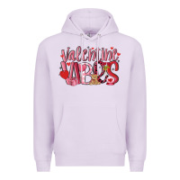 Lilac valentine vibes Premium Hoodie - MaliasSmallBusiness