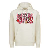 Oatmeal Heather valentine vibes Premium Hoodie - MaliasSmallBusiness