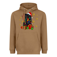 Toasted Coconut black cat meowy christmas Heavyweight Hoodie - AdoDesignShop