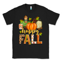 Black happy fall Classic Tee - Zillion Design Studio