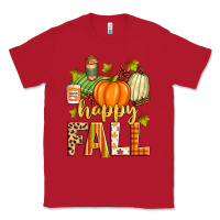 Red happy fall Classic Tee - Zillion Design Studio