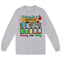 Moon Dust battery life of a bus driver Long Sleeve Tee - texasbilliewilder