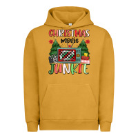 Pigment Peanut Butter Christmas movie junkie Urban Hoodie - MaliasSmallBusiness