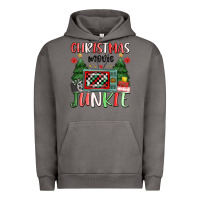 Pigment Tornado Christmas movie junkie Urban Hoodie - MaliasSmallBusiness