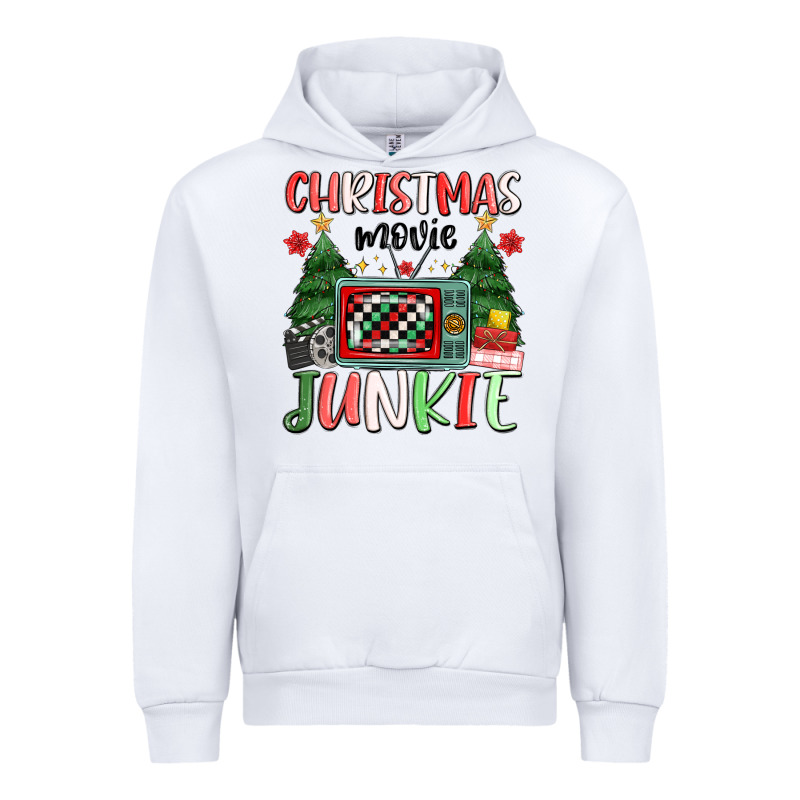 Christmas Movie Junkie Urban Hoodie by MaliasSmallBusiness | Teevron
