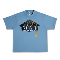 Pebble Blue senior 2023 graduation Urban Heavy Tee - RanaPortraitStore