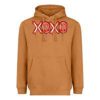 Meerkat Valentine's Day Xoxo Balloon Heavyweight Hoodie - Artiststas