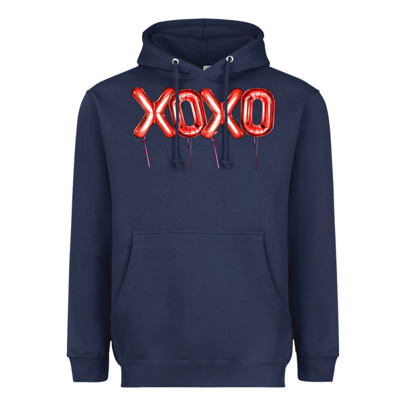 Valentine's Day Xoxo Balloon Heavyweight Hoodie by Artiststas | Teevron