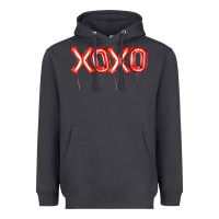 Smoke Valentine's Day Xoxo Balloon Heavyweight Hoodie - Artiststas