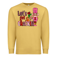 Antique Gold lets get crackin with nutcrackers ado Premium Sweatshirt - AdoDesignShop