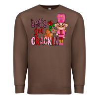 Chestnut lets get crackin with nutcrackers ado Premium Sweatshirt - AdoDesignShop
