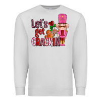 Dove Grey lets get crackin with nutcrackers ado Premium Sweatshirt - AdoDesignShop