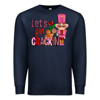 Navy lets get crackin with nutcrackers ado Premium Sweatshirt - AdoDesignShop