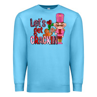 Ocean Blue lets get crackin with nutcrackers ado Premium Sweatshirt - AdoDesignShop