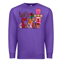 Purple lets get crackin with nutcrackers ado Premium Sweatshirt - AdoDesignShop