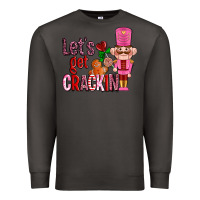 Smoke lets get crackin with nutcrackers ado Premium Sweatshirt - AdoDesignShop